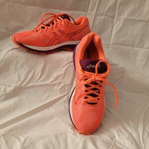 Asics size 9.5, Neon Orange, like new